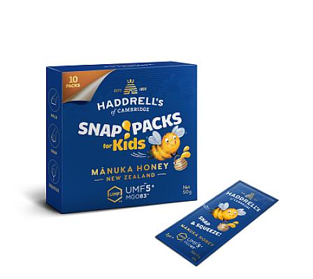 Manuka Haddrell's Snap Packs Kids UMF5+