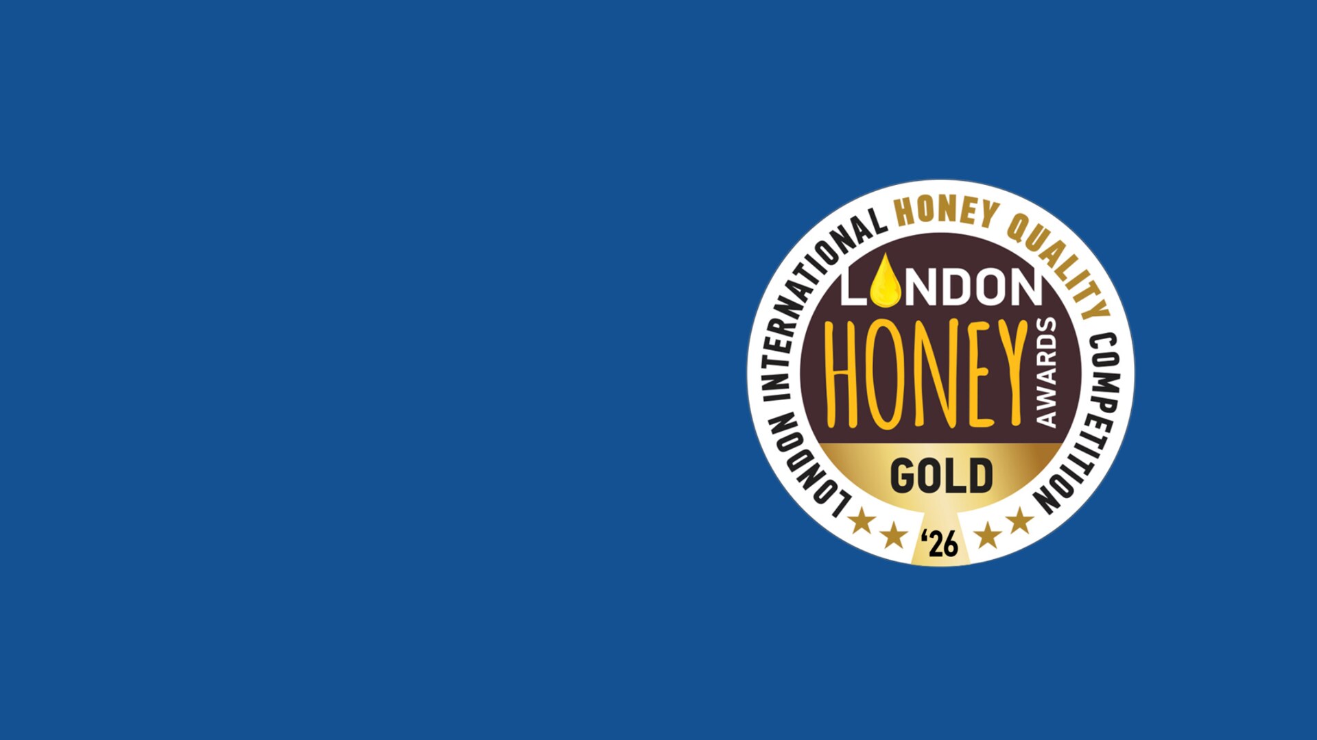 Gold again: Haddrell's wins at the 2026 London International Honey Awards